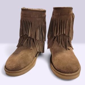 Koolaburra by UGG Tan Ankle Boots 10